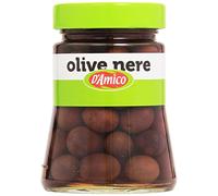 D'Amico - Olive Nere, in salamoia - 300 g - [confezione da 8]