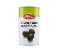 D'amico Olive Nere Snocciolate In Latta 350gr