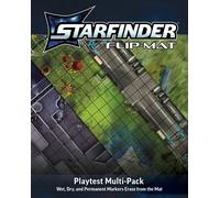 Damien Mammolit Starfinder Flip-Mat: Second Edition Playtest Multi-P (Tascabile)