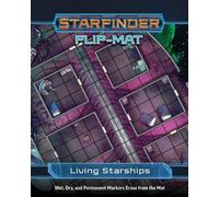 Damien Mammoliti Starfinder Flip-Mat: Living Starships (Tascabile)