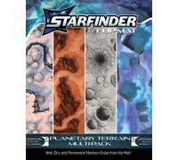 Damien Mammoliti Starfinder Flip-Mat: Planetary Terrain Multi-Pack (Tascabile)