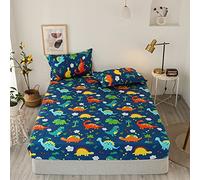 Damier Lenzuolo con angoli elasticizzati per bambini, 120 x 200 cm, in morbida microfibra, per bambini e bambine, adatto per materassi fino a 30 cm