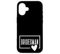 Damigella d'onore Festa di Nozze Addio al nubilato Cuore Amore Custodia per iPhone 16