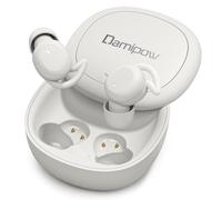 Damipow L39 - Auricolari invisibili per dormire, wireless, per chi dorme di lato, Bluetooth 5.3, mini auricolari invisibili con blocco del rumore, cuffie piccole e comode per russare e lavorare e