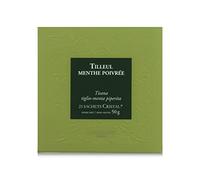 Dammann Tilleul Menthe - Tisana al tiglio e menta, 25 filtri Cristal, 50g, Dammann Frères