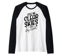 Dammi cieli sereni e Passeggiate con i Cani Maglia con Maniche Raglan