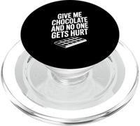 Dammi cioccolato e nessuno si fa male PopSockets PopGrip per MagSafe