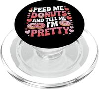 Dammi da mangiare ciambelle e dimmi che sono un amante del buon cibo PopSockets PopGrip per MagSafe