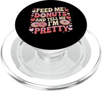 Dammi da mangiare ciambelle e dimmi che sono un amante del buon cibo PopSockets PopGrip per MagSafe