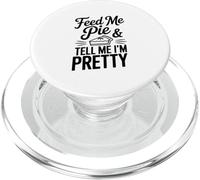 Dammi da mangiare una torta e dimmi che sono un umorismo piuttosto divertente PopSockets PopGrip per MagSafe