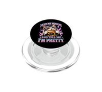 Dammi degli hamburger e dimmi che sono una bella gatta PopSockets PopGrip per MagSafe