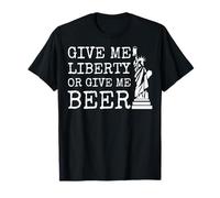 Dammi la libertà o dammi Birra Maglietta