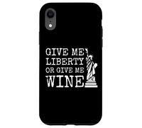 Dammi la libertà o dammi vino Custodia per iPhone XR
