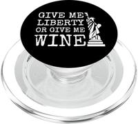 Dammi la libertà o dammi vino PopSockets PopGrip per MagSafe