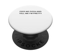 Dammi la pizza e dimmi che sono carina PopSockets PopGrip Adesivo