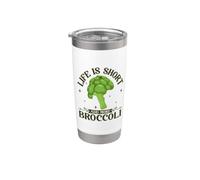 Dammi più broccoli Bicchiere termico in acciaio inox doppia parete