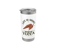 Dammi più yucca Bicchiere termico in acciaio inox doppia parete