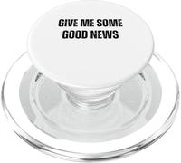 Dammi qualche buona notizia Umorismo sarcastico PopSockets PopGrip per MagSafe
