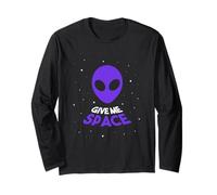Dammi Spazio Alieno Stellato Sfondo Maglia a Manica