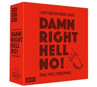 Damn right, Hell no! 21064 "A Party Straight Talkers Card Game