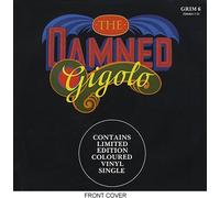 Damned - Damned Gigolo Edited Version 7" MCA GRIM6 EX/EX 1986 poster sleeve, blue vinyl