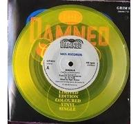 Damned - Damned Gigolo Edited Version 7" MCA GRIM6 EX/EX 1986 poster sleeve, yellow vinyl