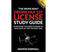 Damon Darnall Drone FAA 107 License Study Guide (Tascabile)