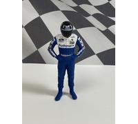 Damon Hill Williams Figura Metallica Auto In Scala 1:43 Cartrix CT047A