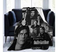 Damon Salva-Tore Coperta Stagione 5 Team Damon 1864 TV Show Personaggio Arte Astratta Immagine Moderna Decorazione Camera da Letto Accessorio Regalo a Tema Pittura Merce 80 x