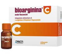Damor Bioarginina C Orale 20 Flaconcini con L Arginina e Vitamina C Liposomiale