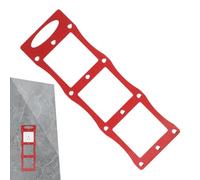 Damp-Proof Wire Box Template 3-Hole Steel Rustproof Precise Cutting