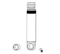 Rockshox Rear Shock Damper Body/ifp Sidluxe Standard Eyelet Nero 42.5 mm
