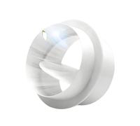 Damper del backdraft per ventola di estrattore condotto non restituzione Valvola ventilazione sistema controllo flusso aria Ventilazione impedisce il bagno della cucina bianco 125mm