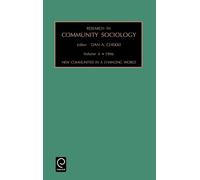 Dan A. Chekki New Communities in a Changing World (Copertina rigida)
