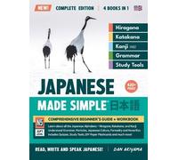 Dan Akiyama Learning Japanese, Made Simple Beginner's Guide + (Copertina rigida)
