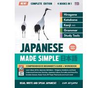 Dan Akiyama Learning Japanese, Made Simple Beginner's Guide + Integr (Tascabile)