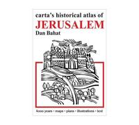 Dan Bahat Carta's Historical Atlas of Jerusalem (Tascabile)