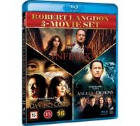 Dan Brown 3-Movie Set (Blu-Ray) [EU Import] Blu-ray NUOVO