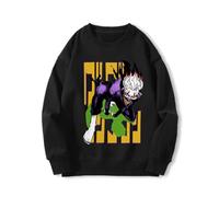 DAN DA DAN Felpa con cappuccio anime per bambini, Ayase Momo/Okarun/Turbo Granny, felpa con cappuccio in poliestere a maniche lunghe, Dandadan Merch Cute Cartoon Hoodie DAN DA DAN, Okarun, 150