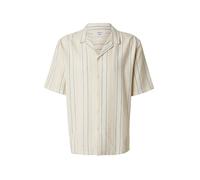 DAN FOX APPAREL Camicia 'Martin' camoscio / nero / offwhite Uomo DAN FOX APPAREL XXL