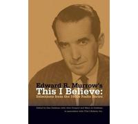 Dan Gediman Edward R. Murrow's This I Believe (Tascabile)