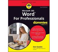 Dan Gookin Microsoft 365 Word For Professionals For Dummies (Tascabile)