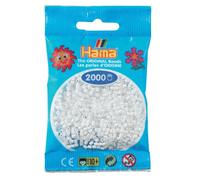 DAN Import Hama Mini Perline, Bianco taglia 2.5mm