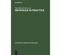 Dan Maxwell Metataxis in Practice (Copertina rigida)