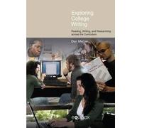 Dan Melzer Exploring College Writing (Copertina rigida) Frameworks for Writing