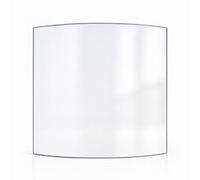 Dan Skan TOPO 525X420 - Vetro curvo per stufa a legna, 525 x 420 mm (A x H) 4 mm