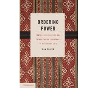 Dan Slater Ordering Power (Tascabile) Cambridge Studies in Comparative Politics