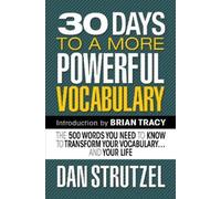 Dan Strutzel 30 Days to a More Powerful Vocabulary (Tascabile)