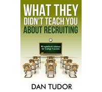 Dan Tudor What They Didn't Teach You About Recruiting (Tascabile)