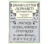 Dan X. Solo Swash Letter Alphabets (Tascabile)